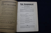 1930 JULY THE COMMUNIST MONTHLY PERIODICAL - K 474