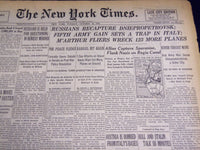 1943 OCTOBER 26 NEW YORK TIMES - RUSSIANS RECAPTURE DNIEPROPETROVSK - NT 1059