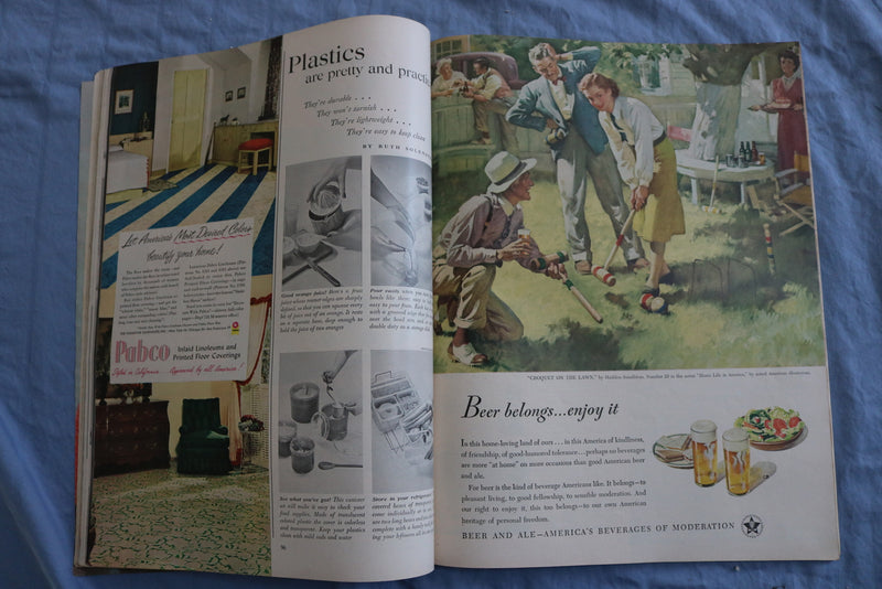 1948 SEPTEMBER MCCALL'S MAGAZINE - LIVES OF THEIR OWN BY M. BANNING - SP 4786D