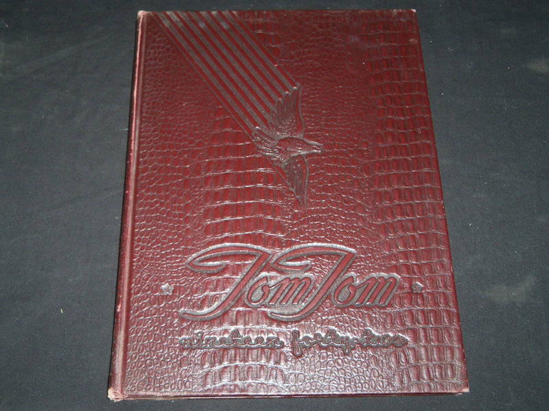 1942 TOM TOM OWEGO FREE ACADEMY YEARBOOK - OWEGO NEW YORK - YB 1452