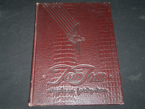 1942 TOM TOM OWEGO FREE ACADEMY YEARBOOK - OWEGO NEW YORK - YB 1452