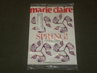 2015 APRIL MARIE CLAIRE MAGAZINE - SPRING! IN OUR SHOES COVER - B 3378