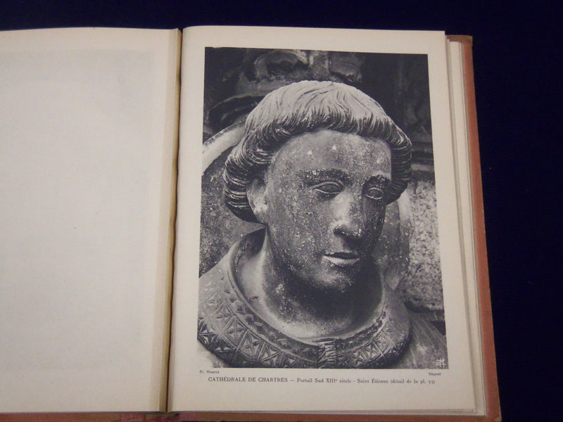 1900 MONOGRAPHIE DE LA CATHEDRALE DE CHARTRES BY ETIENNE HOUVET - FRENCH- KD 859