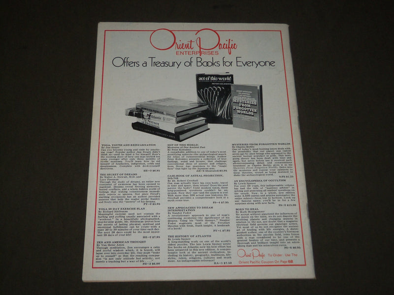 1975 NOVEMBER PROBE THE UNKNOWN MAGAZINE - GERLAD FORD COVER - CW 35