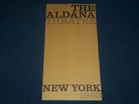 1963 ALDANA THEATRE THE MAIDS PROGRAM - JEAN GENET - J 4269