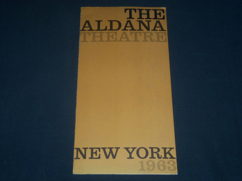 1963 ALDANA THEATRE THE MAIDS PROGRAM - JEAN GENET - J 4269