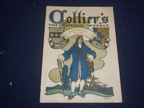 1908 OCTOBER 10 COLLIER'S MAGAZINE - PHILADELPHIA 1683-1908 - ST 6693