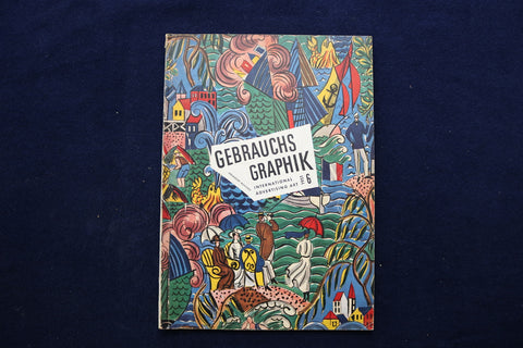 1951 JUNE GEBRAUCHS GRAPHIK MAGAZINE - GERMAN/ENGLISH TEXT - E 11224