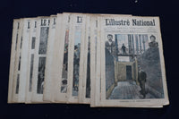 1898-1906 L'ILLUSTRE NATIONAL MAGAZINE - FRENCH - LOT OF 15 - O 3657