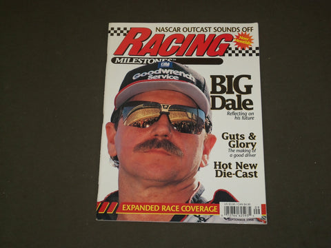 1998 SEPTEMBER RACING MILESTONES MAGAZINE - DALE EARNHARDT - B 4019