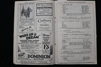 1929 WAKE UP AND DREAM! MAGAZINE PROGRAM - LONDON PAVILION - K 2453