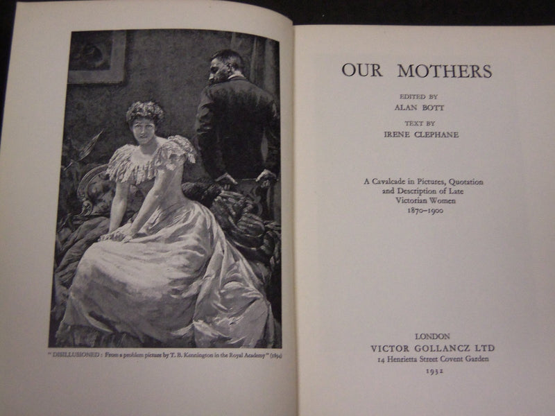 1931-1932 OUR FATHERS & OUR MOTHERS BY ALAN BOTT VOLUME LOT OF 2 - KD 2108