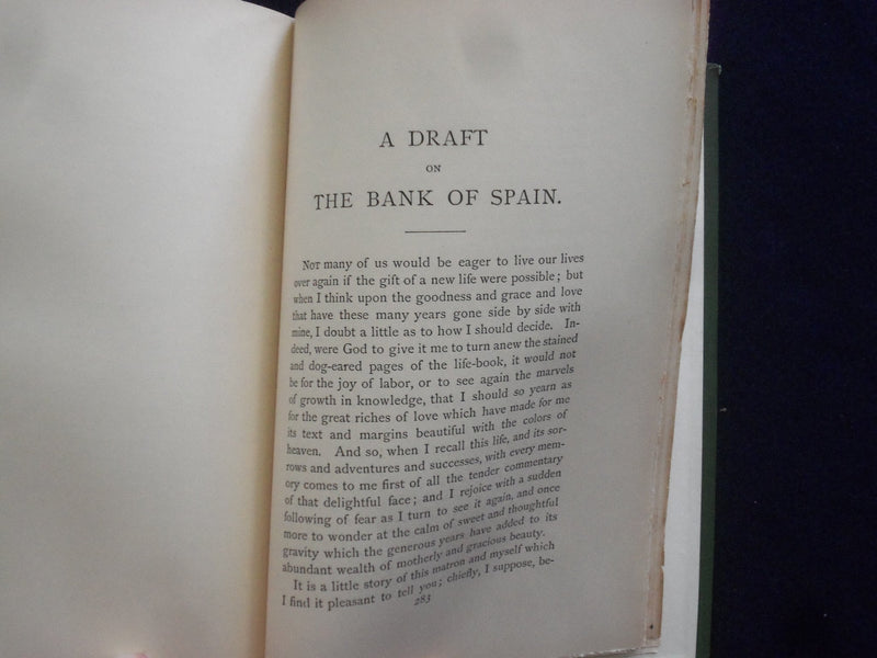 1901 THE AUTOBIOGRAPHY OF A QUACK HARDCOVER BOOK BY WEIR MITCHELL, MD - KD 8920