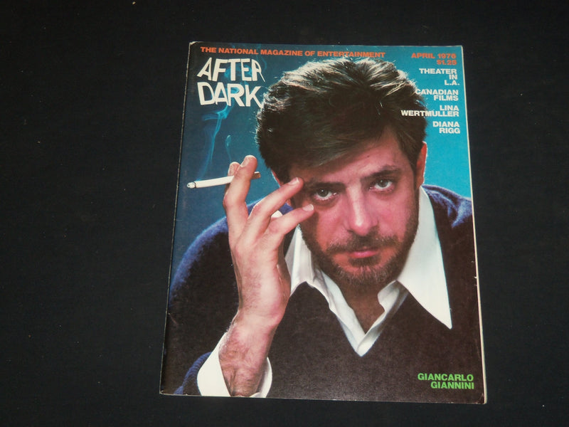 1976 APRIL AFTER DARK MAGAZINE - GIANCARLO GIANNINI COVER - SP 4115