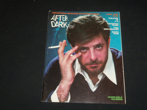 1976 APRIL AFTER DARK MAGAZINE - GIANCARLO GIANNINI COVER - SP 4115
