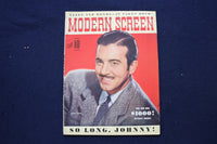 1943 APRIL MODERN SCREEN MAGAZINE - JOHN PAYNE COVER - E 17255
