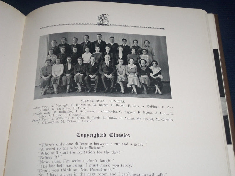 1936-1937 STATE TEACHERS COLLEGE SALEM YEARBOOK LOT OF 2 - THE CLIPPER - YB 711