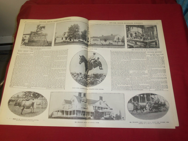 1904 SEP 11 NEW YORK TRIBUNE ILLUSTRATED SUPPLEMENT NEWSPAPER -COSSACKS- NP 3670