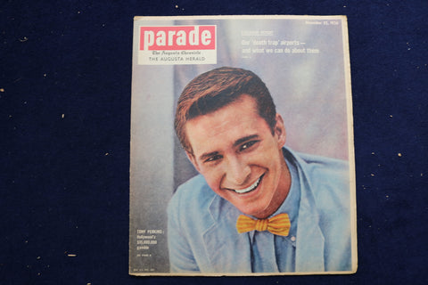 1956 NOVEMBER 25 PARADE MAGAZINE - TONY PERKINS COVER - E 22342
