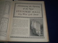 1925 JANUARY-DECEMBER THE MUSICIAN BOUND VOL NO. 30 - GREAT PHOTOS/ADS - KD 1766