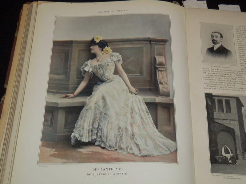 1902 JULY-DECEMBER LE THEATRE MAGAZINE BOUND VOLUME - 12 ISSUES - KD 2657H