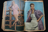 1955-1956 MOVIE STARS COLOROTO PHOTOS SCRAPBOOK - R. BURTON - L. CARON - E 24922