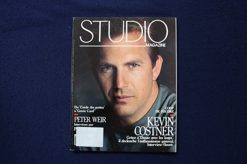 1991 MARCH STUDIO MAGAZINE - KEVIN COSTNER COVER - FRENCH - E 18483