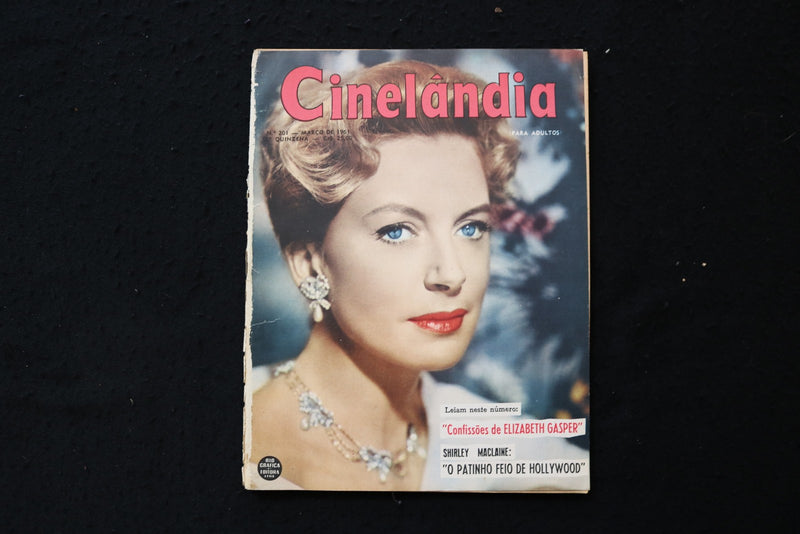 1961 MARCH CINELANDIA MAGAZINE - DEBORAH KERR COVER - E 26102