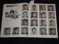 1970 ROSE BOWL PROGRAM - MICHIGAN VS. SOUTHERN CALIFORNIA - TICKET STUB - J 8696