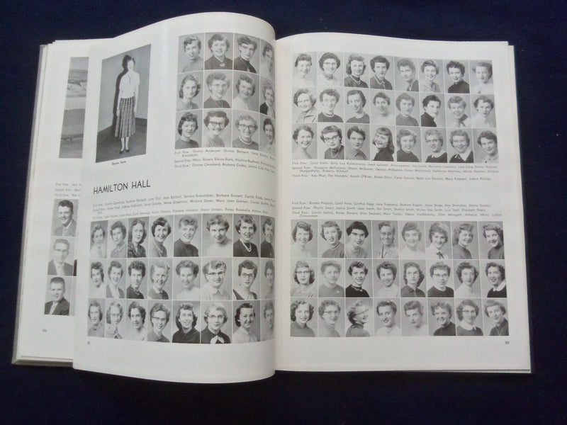 1955 MONTANAN MONTANA STATE UNIVERSITY YEARBOOK - BOZEMAN, MONTANA - YB 3097
