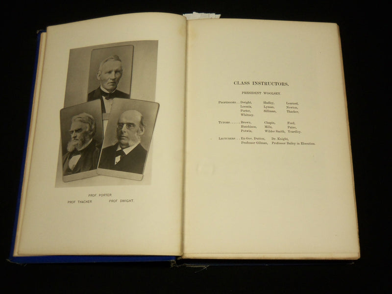 1899 CLASS OF 1862 YALE PORTRAITS AND SKETCHES BOOK - LIMITED EDITION - KD 6316