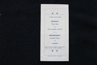 1920'S THE LORENZ THEATRE PROGRAM - MARGUERITE CLARK IN STILL WATERS - K 1805