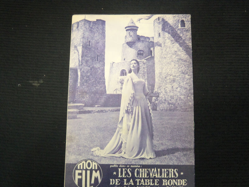 1955 MARCH 2 MON FILM FRENCH MAGAZINE - ROBERT MITCHUM & JEAN SIMMONS - E 26168