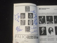 1987 A MONTH OF SUNDAYS PLAYBILL - JASON ROBARDS SIGNED COVER - J 8218