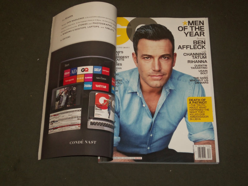 2012 DECEMBER GQ MAGAZINE - BEN AFFLECK - B 2725