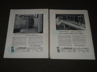 1955 MAR & APR ELECTRIFIED INDUSTRY MAGAZINE LOT OF 2 ISSUES- GREAT ADS - J 2778