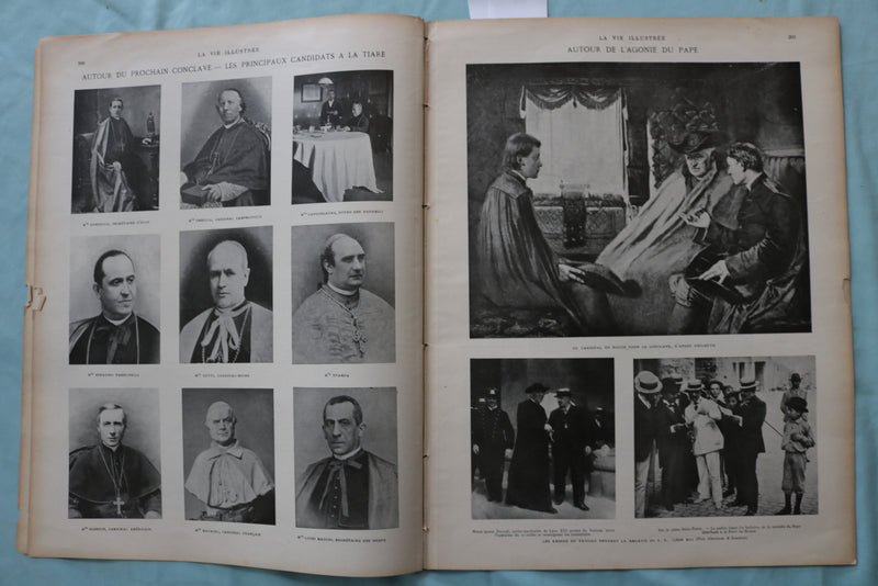 1903-1904 LA VIE ILLUSTREE MAGAZINE - FRENCH - LOT OF 2 - K 2541