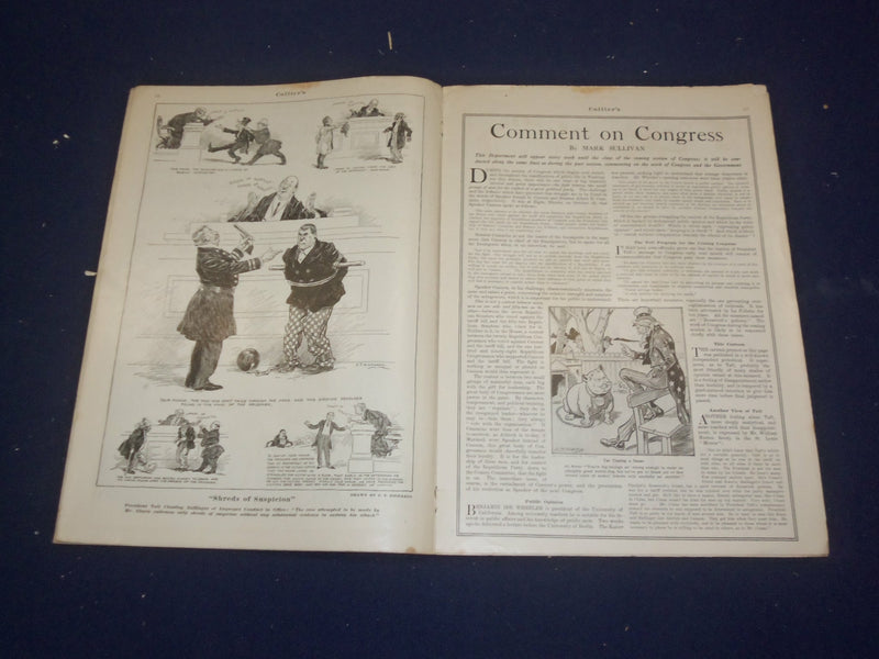 1909 NOVEMBER 27 COLLIER'S MAGAZINE - FICTION NUMBER FOR DECEMBER - ST 6689