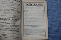 1929 FALL RADIO DESIGN SOFTCOVER HANDBOOK - S.C. SUPER-WASP -DAVID GRIMES- K 316