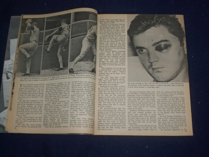 1969 JUNE COUNTRYWIDE SPORTS MAGAZINE - CONIGLIARO - LOLICH - ST 6802