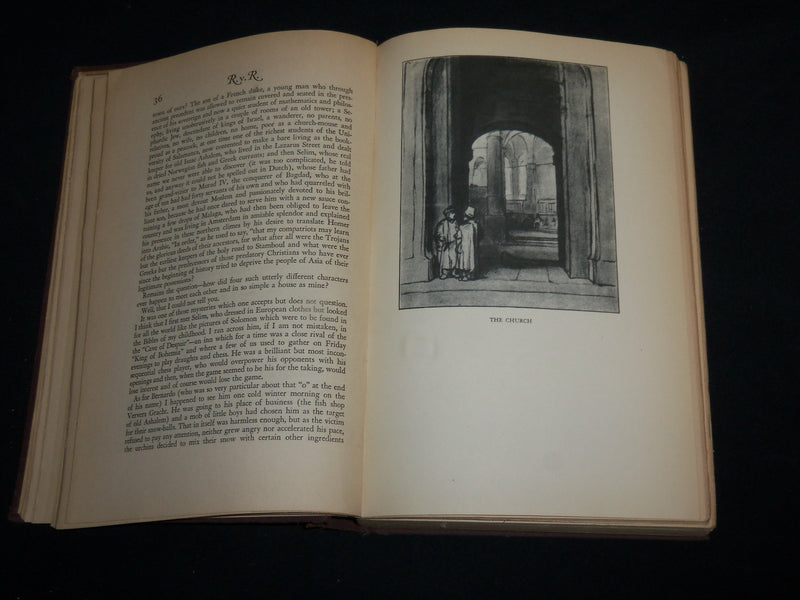 1930 R. V. R. THE LIFE AND TIMES OF REMBRANDT VAN RIJN BOOK BY VAN LOO- KD 7244