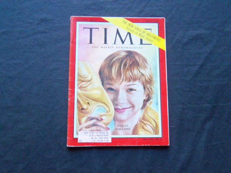 1959 JUNE 22 TIME MAGAZINE - SHIRLEY MACLANE - T 1695