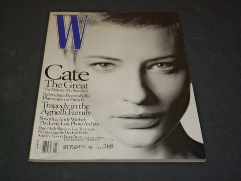 2001 JANUARY W MAGAZINE - CATE BLANCHETT - SP 3417
