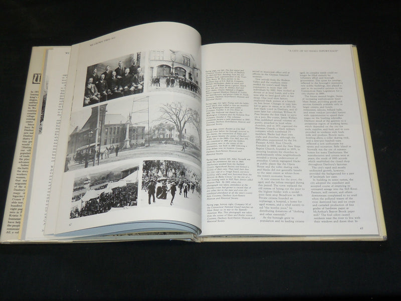1984 WE CROWN THEM ALL HISTORY OF DANBURY BOOK BY WILLIAM E. DEVLIN - KD 6025