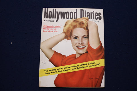 1955 HOLLYWOOD DIARIES ANNUAL MAGAZINE - JANET LEIGH COVER - 12916