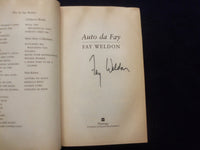 2002 AUTO DA FAY HARDCOVER BOOK - AUTOGRAPHED BY FAY WELDON - KD 8520