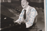 JIMMY DURANTE 8X10 AUTOGRAPHED PHOTOS - LOT OF 2 - K 3328