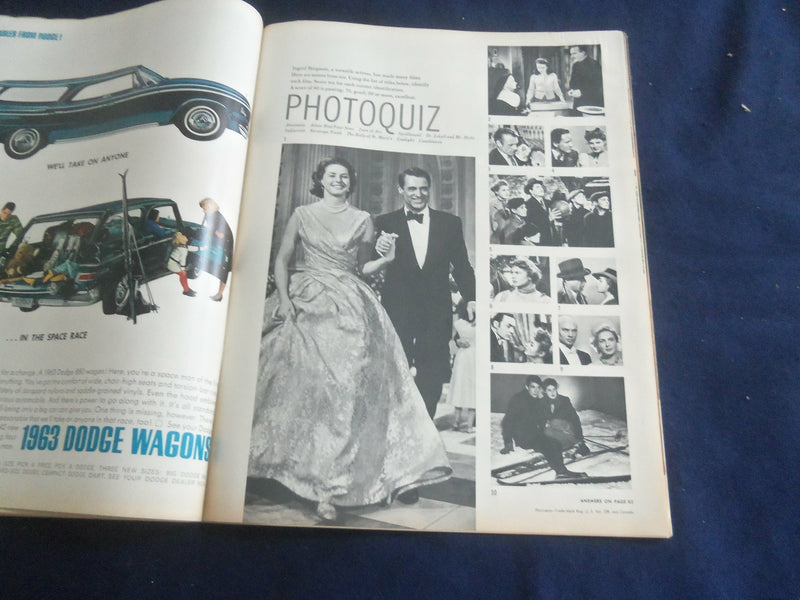 1963 FEBRUARY 26 LOOK MAGAZINE - JOAN KENNEDY IN WASHINGTON - LK 75