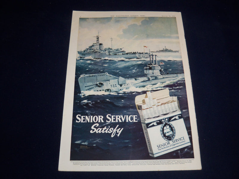1957 JANUARY 19 ILLUSTRATED LONDON NEWS MAGAZINE - SIR ANTHONY EDEN - E 8042