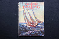 1935 NOVEMBER MOTOR BOATING MAGAZINE - ILLUSTRATED SAILBOATS COVER - SP 4185O